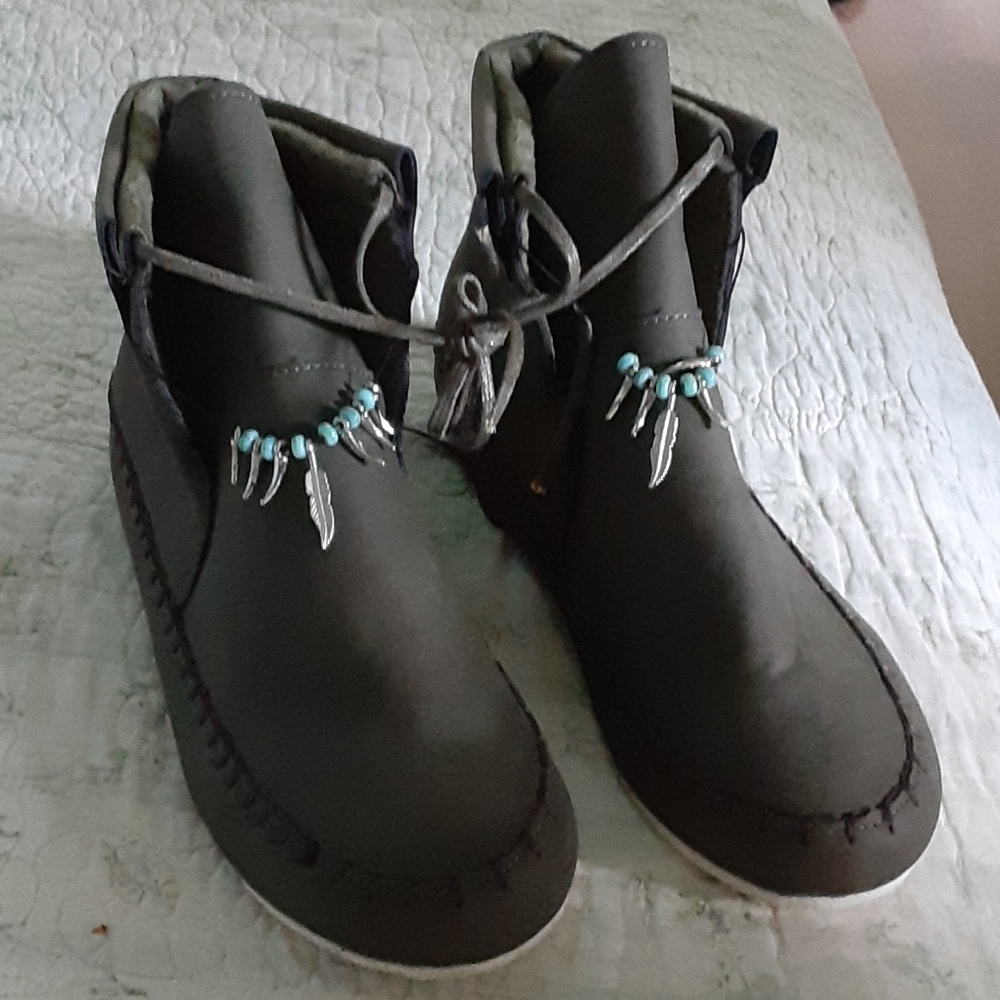 Ankle Boots Slip on light weight
